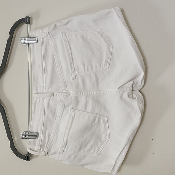FRAME Le Cutoff denim White  shorts size 25 - Picture 12 of 16